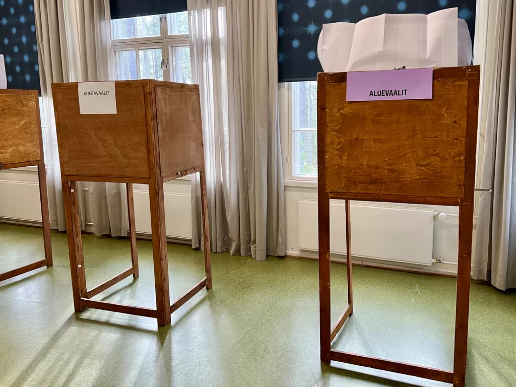 Ennakkoäänestys jatkuu Ruoveden Kulttuuriparantolassa vielä tänään ja huomenna. 