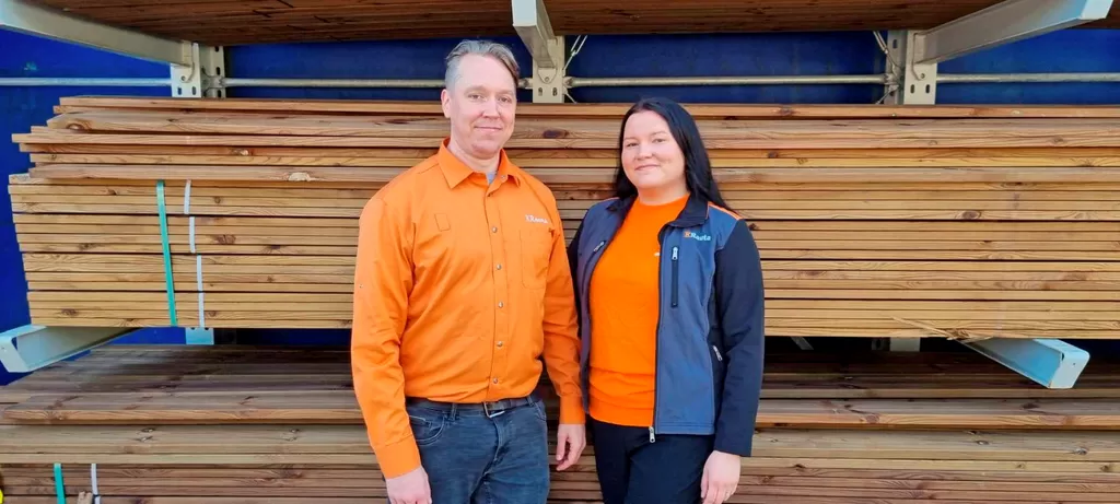 Kauppiaat Eliisa ja Elmo henkilökuntineen toivottavat sinut lämpimästi tervetulleeksi Virtain K-Rautaan.